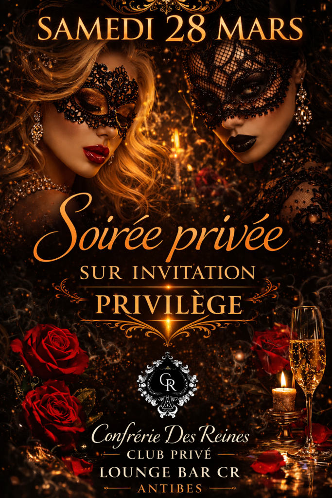 SOIRÉE PRIVÉE PRIVILÈGE SUR INVITATION