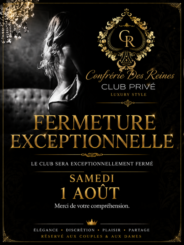 FERMETURE EXCEPTIONNELLE SAMEDI 1 AOÛT