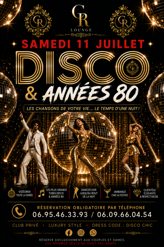 SOIRÉE DISCO & ANNÉES 80