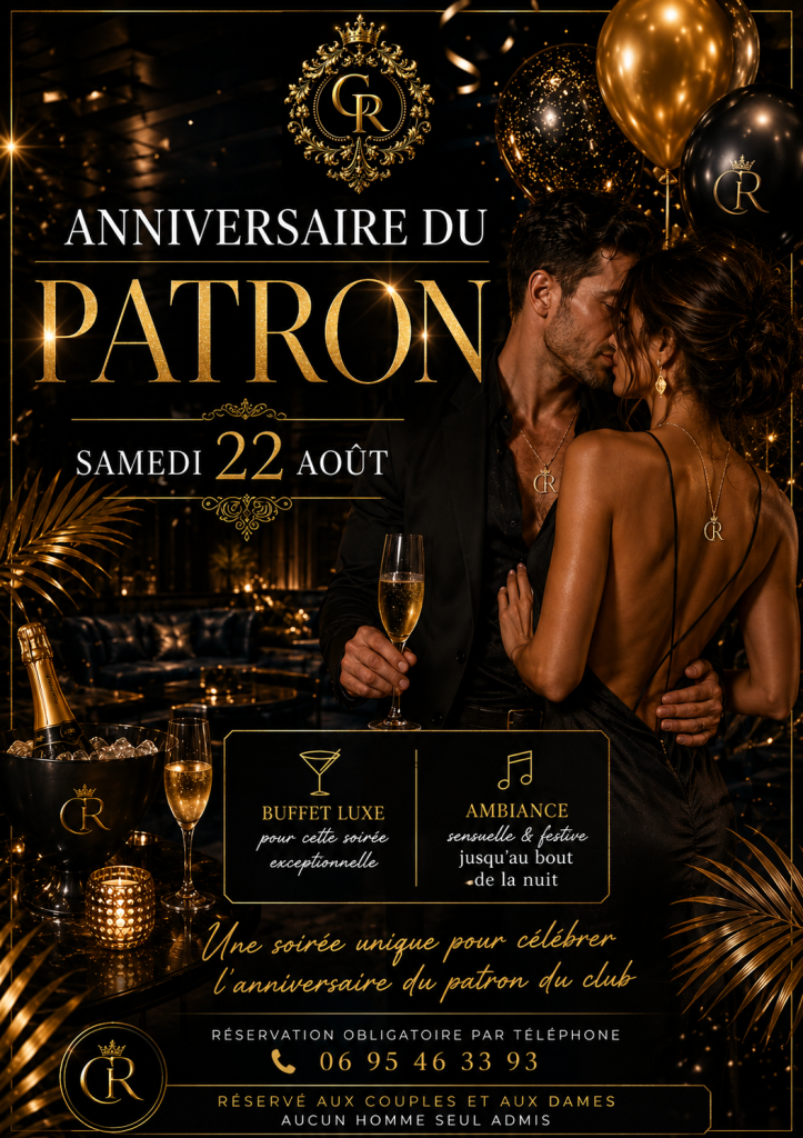 ANNIVERSAIRE DU PATRON