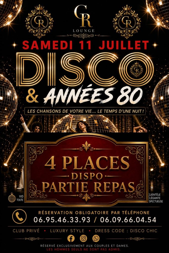 SOIRÉE DISCO & ANNÉES 80