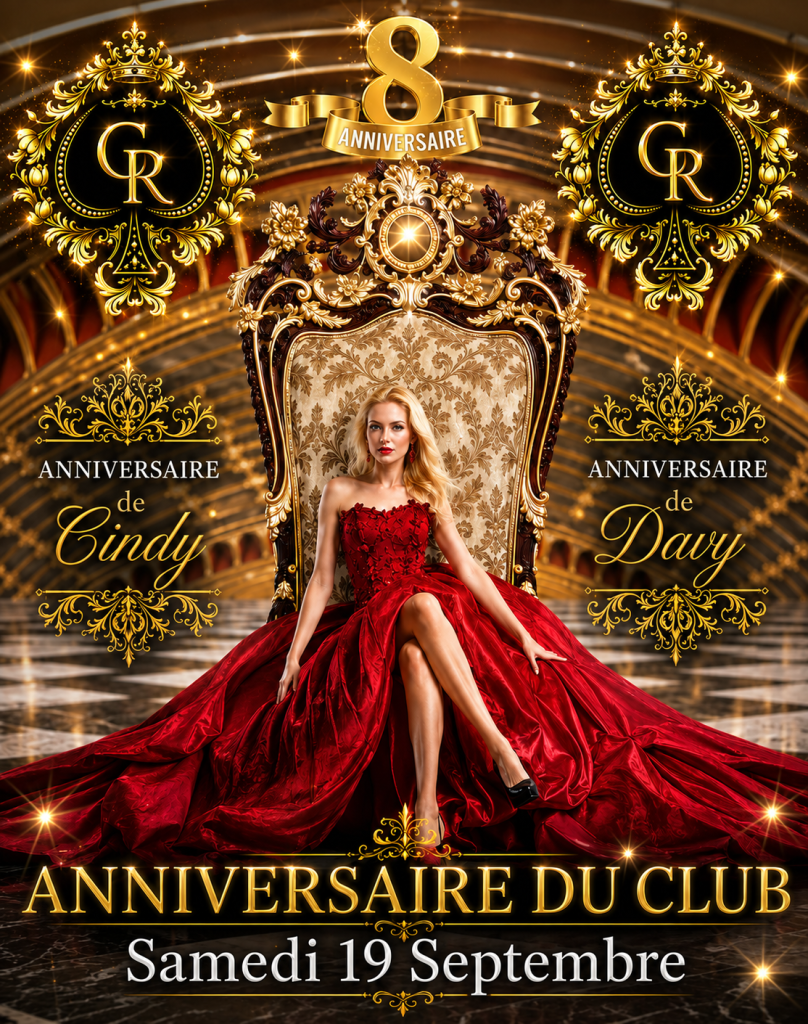 ANNIVERSAIRE DU CLUB SAMEDI